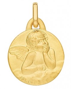 médaille baptême catholique